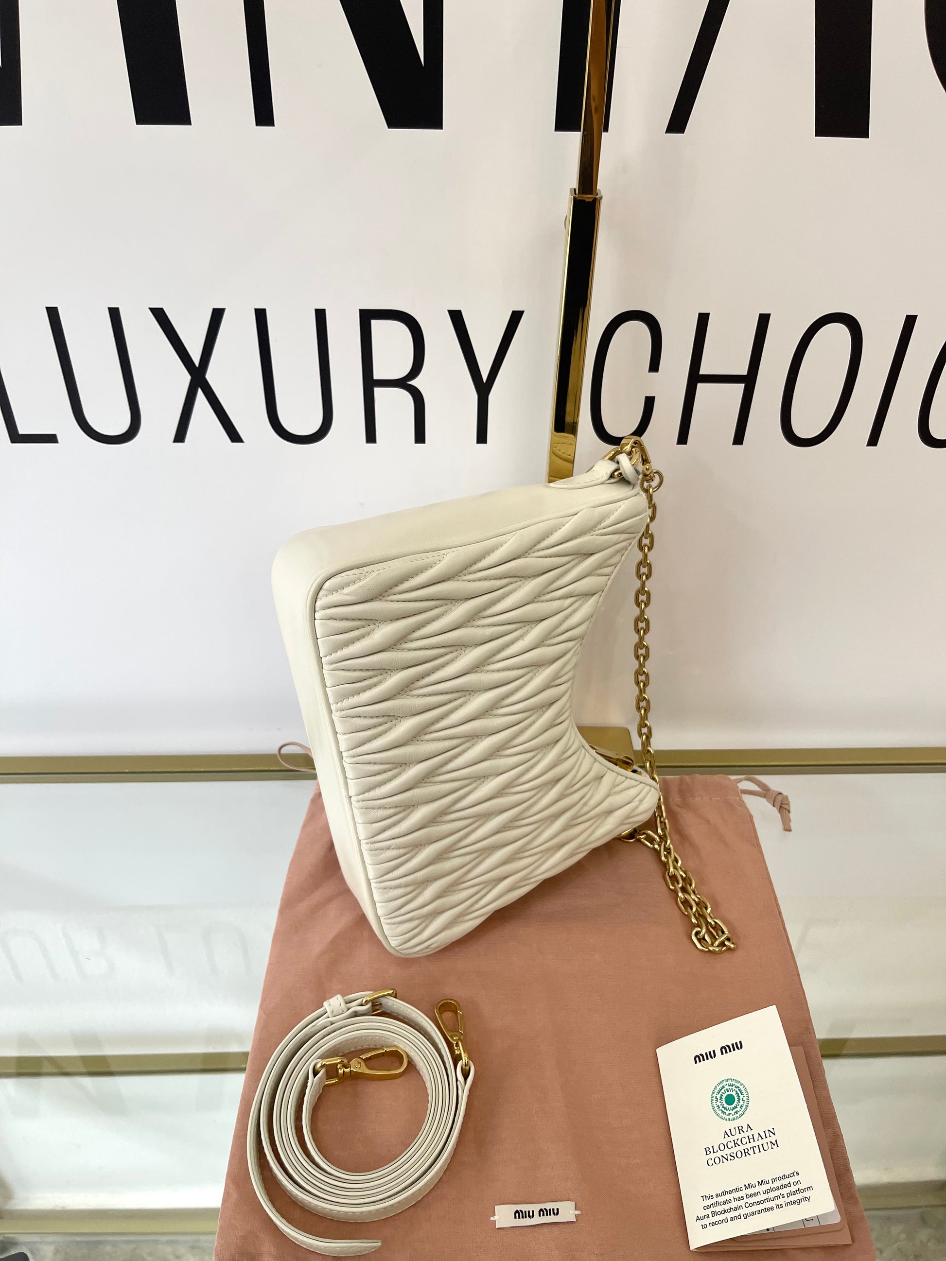 Borsa Matelassè Miu Miu