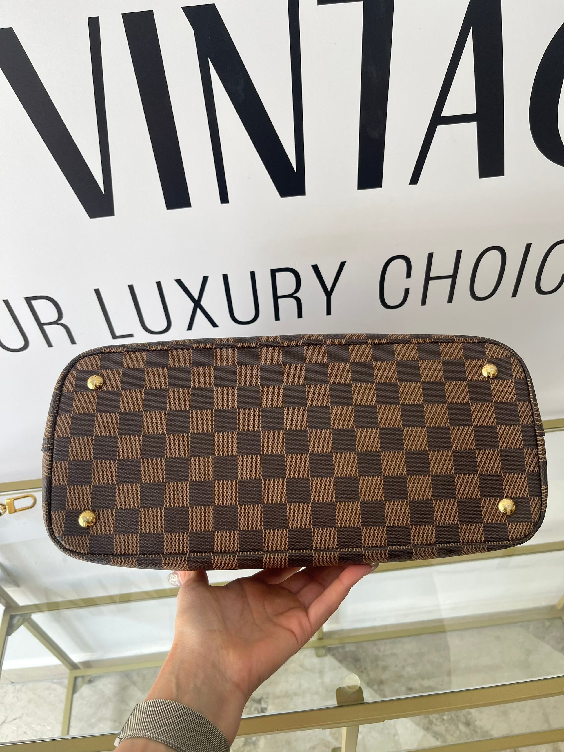 Borsa Kensington Damier Ebène Louis Vuitton