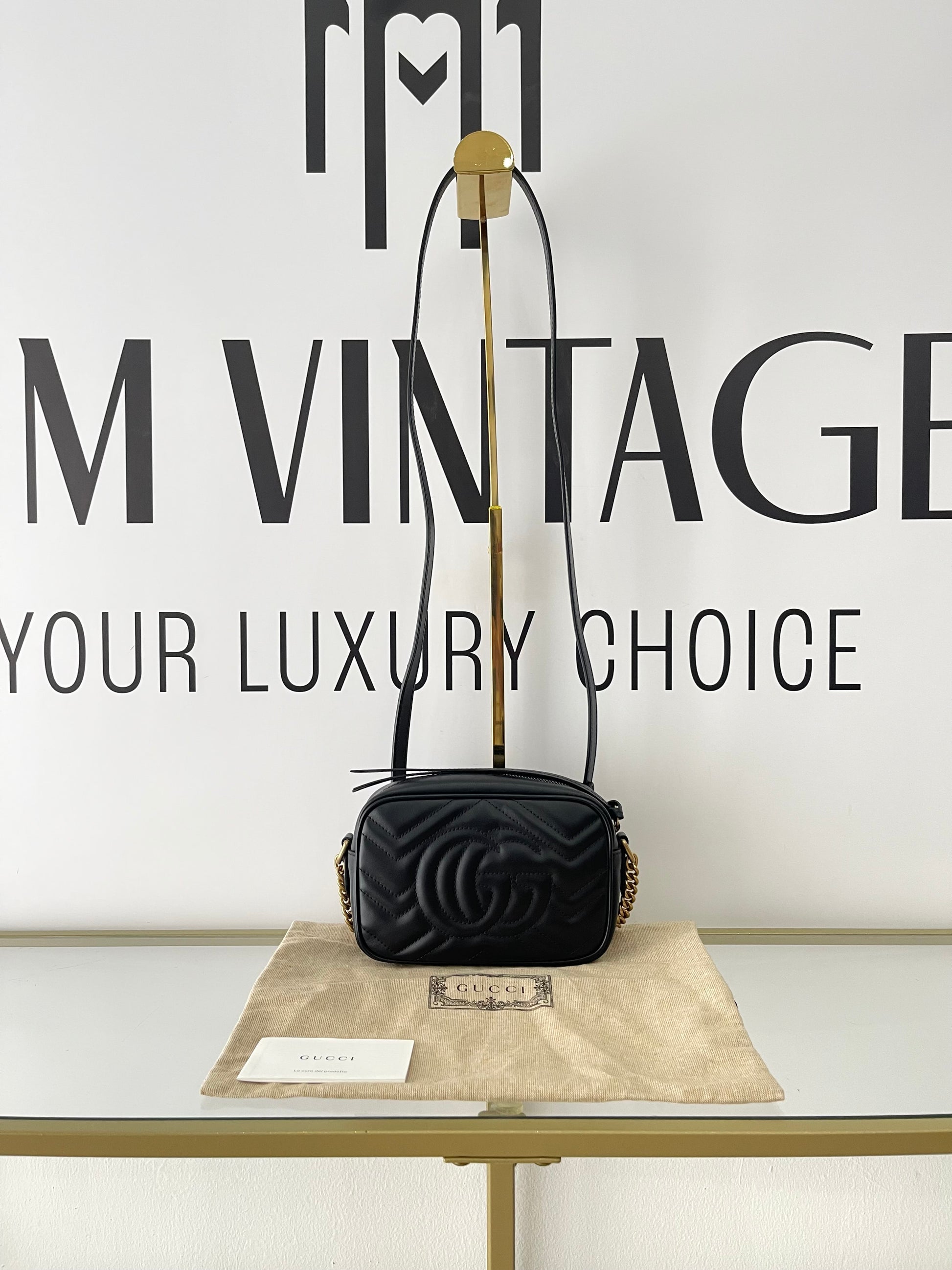 Borsa Mini Camera Bag GG Marmont Gucci