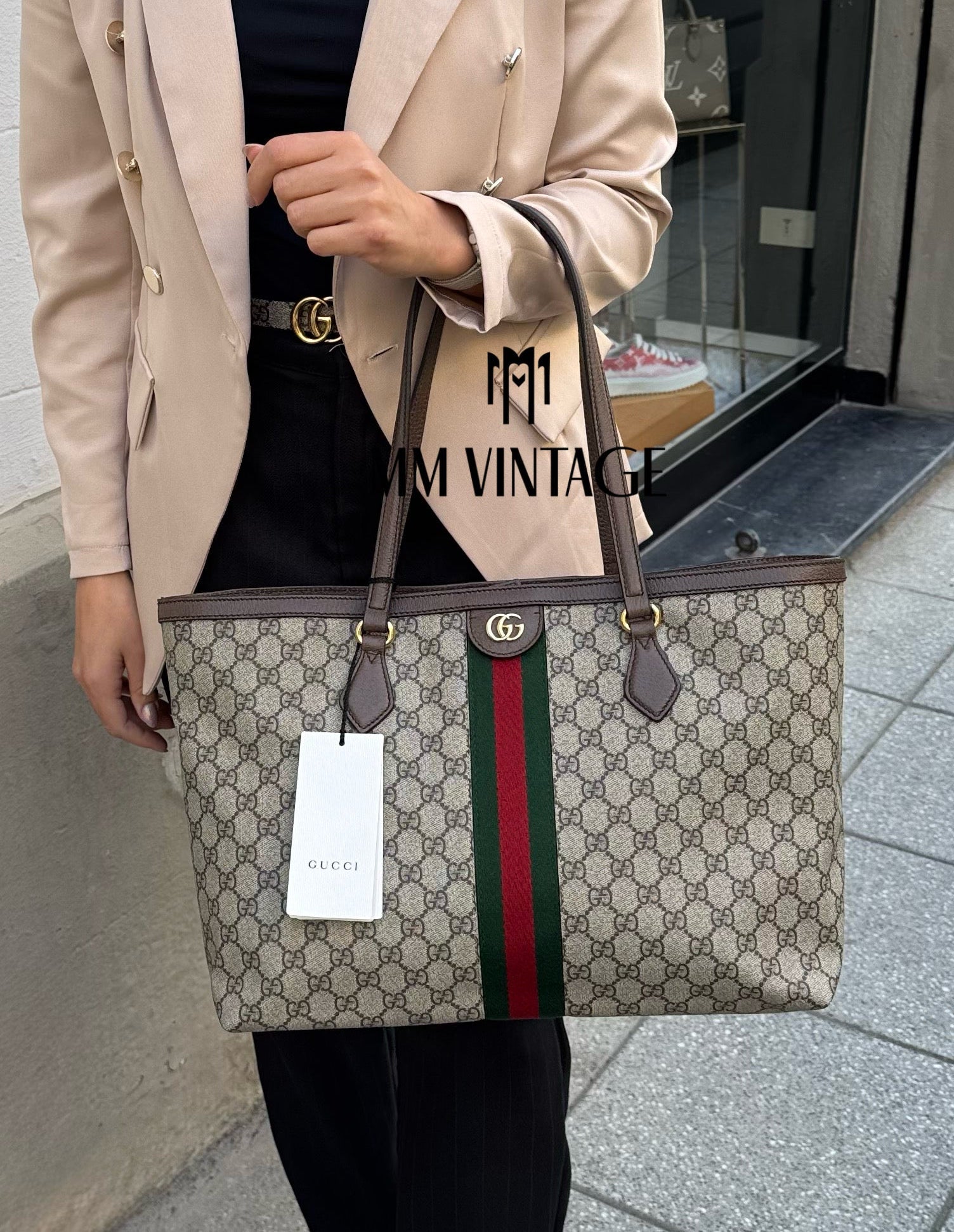 Borsa Shopping Ophidia GG Supreme Gucci