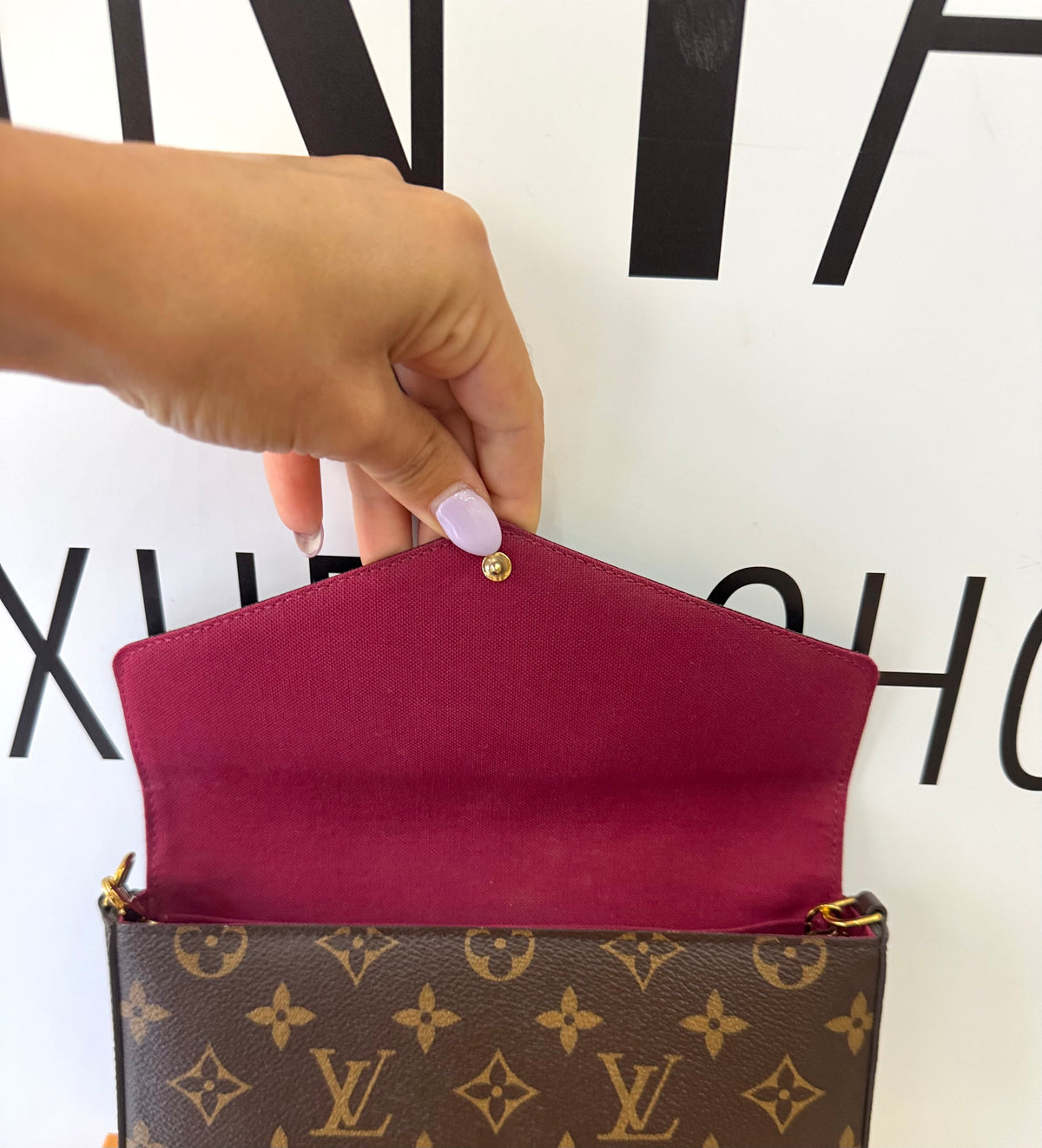 Pochette Félicie Monogram Louis Vuitton