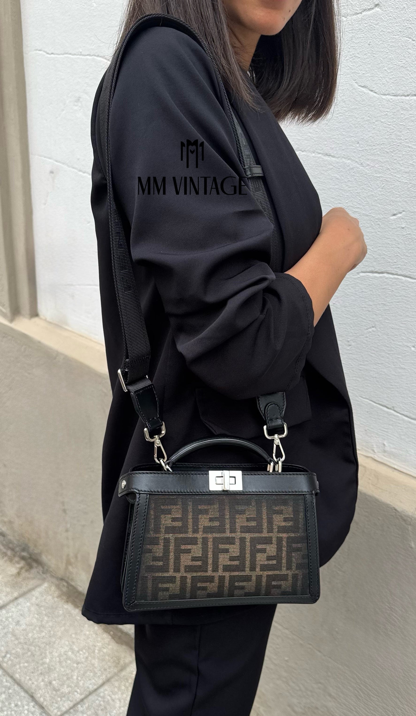 Borsa Peekaboo ISeeU FF Fendi