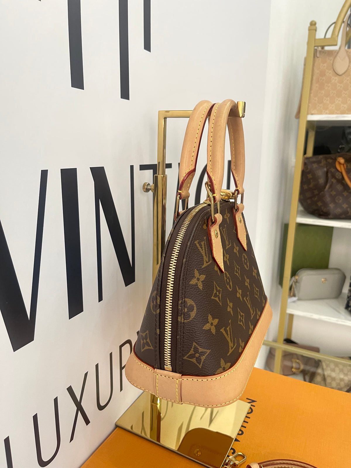 Borsa Alma BB Monogram Louis Vuitton