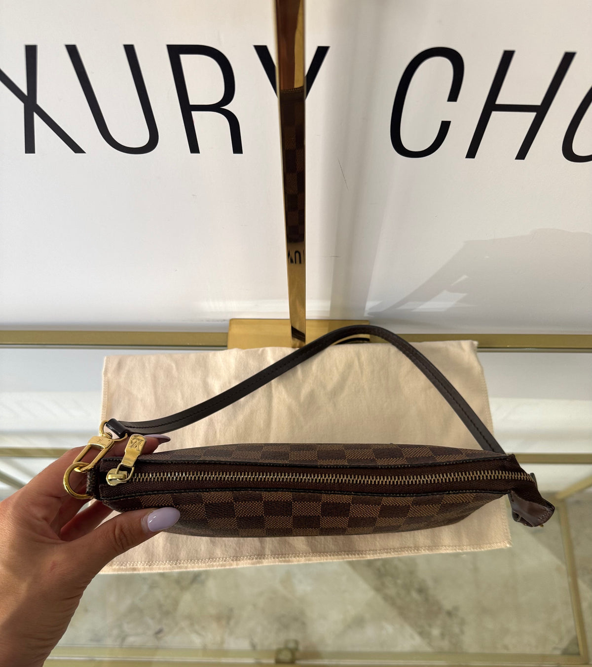 Pochette Accessoires Damier Ebéne Louis Vuitton