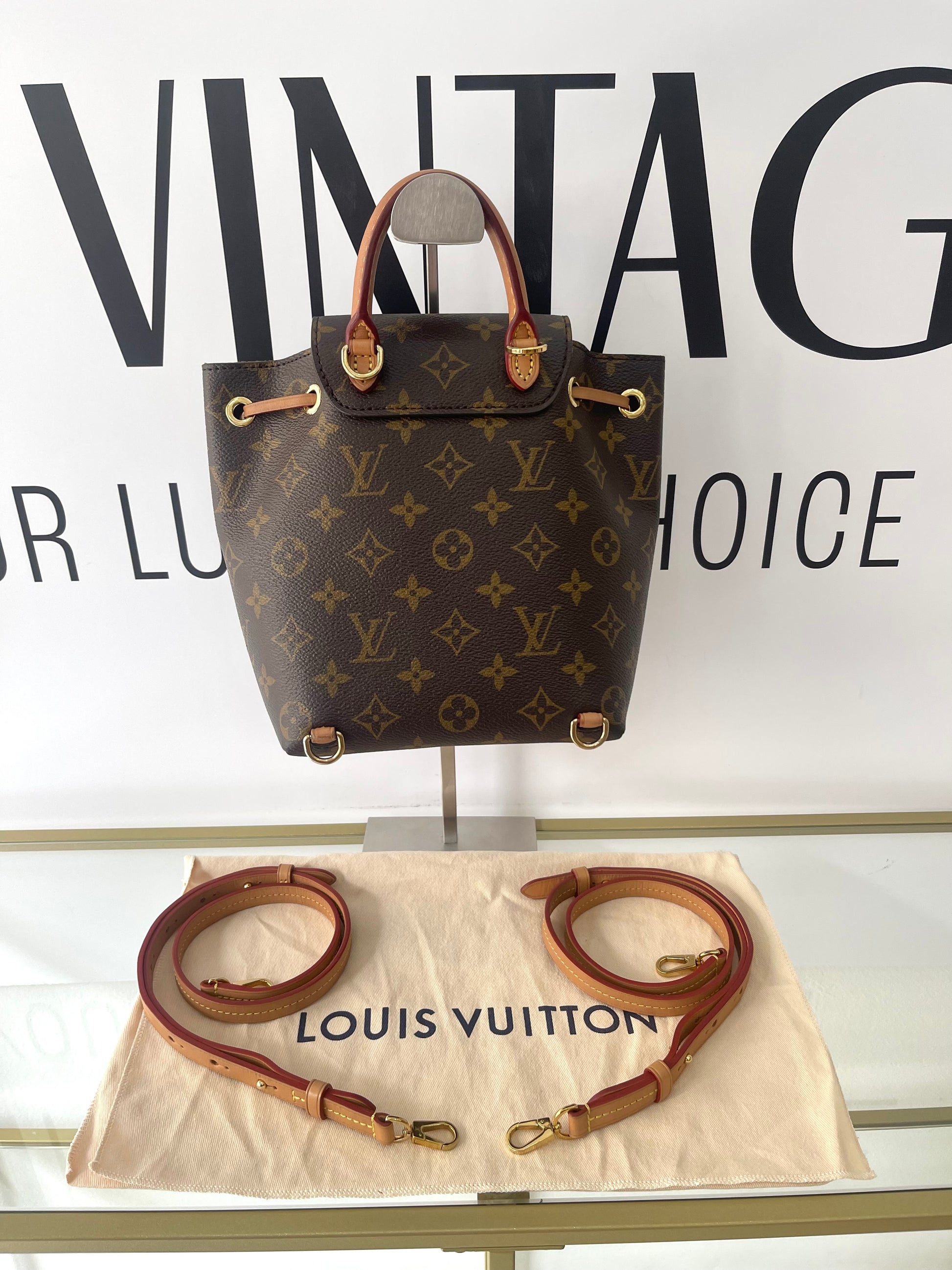 Zaino Montsouris BB Monogram Louis Vuitton