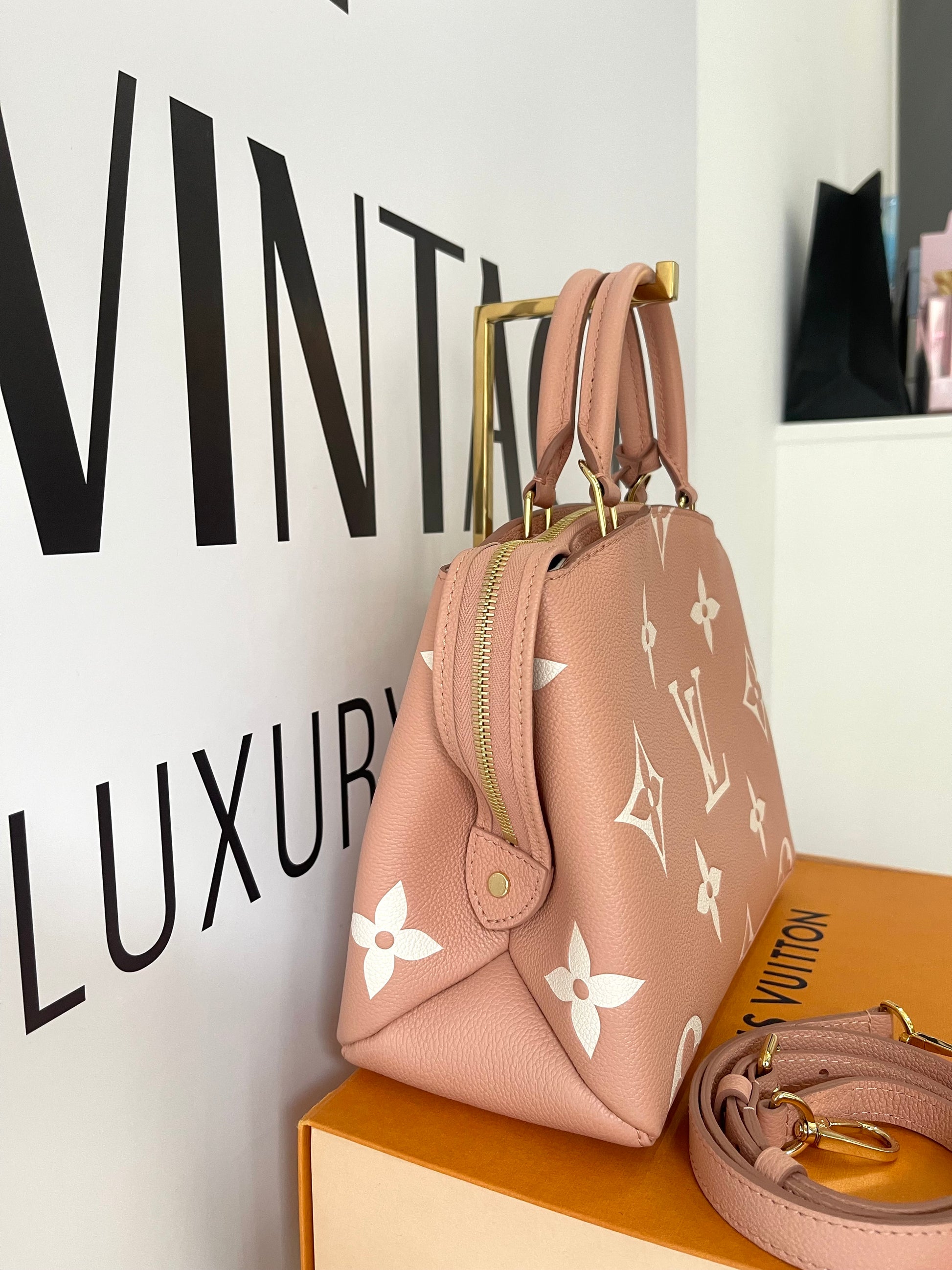 Borsa Petit Palais PM Monogram Empreinte Louis Vuitton