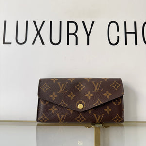 Portafoglio Sarah Monogram Louis Vuitton