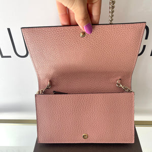 Wallet On Chain Marmont GG Interlocking Gucci