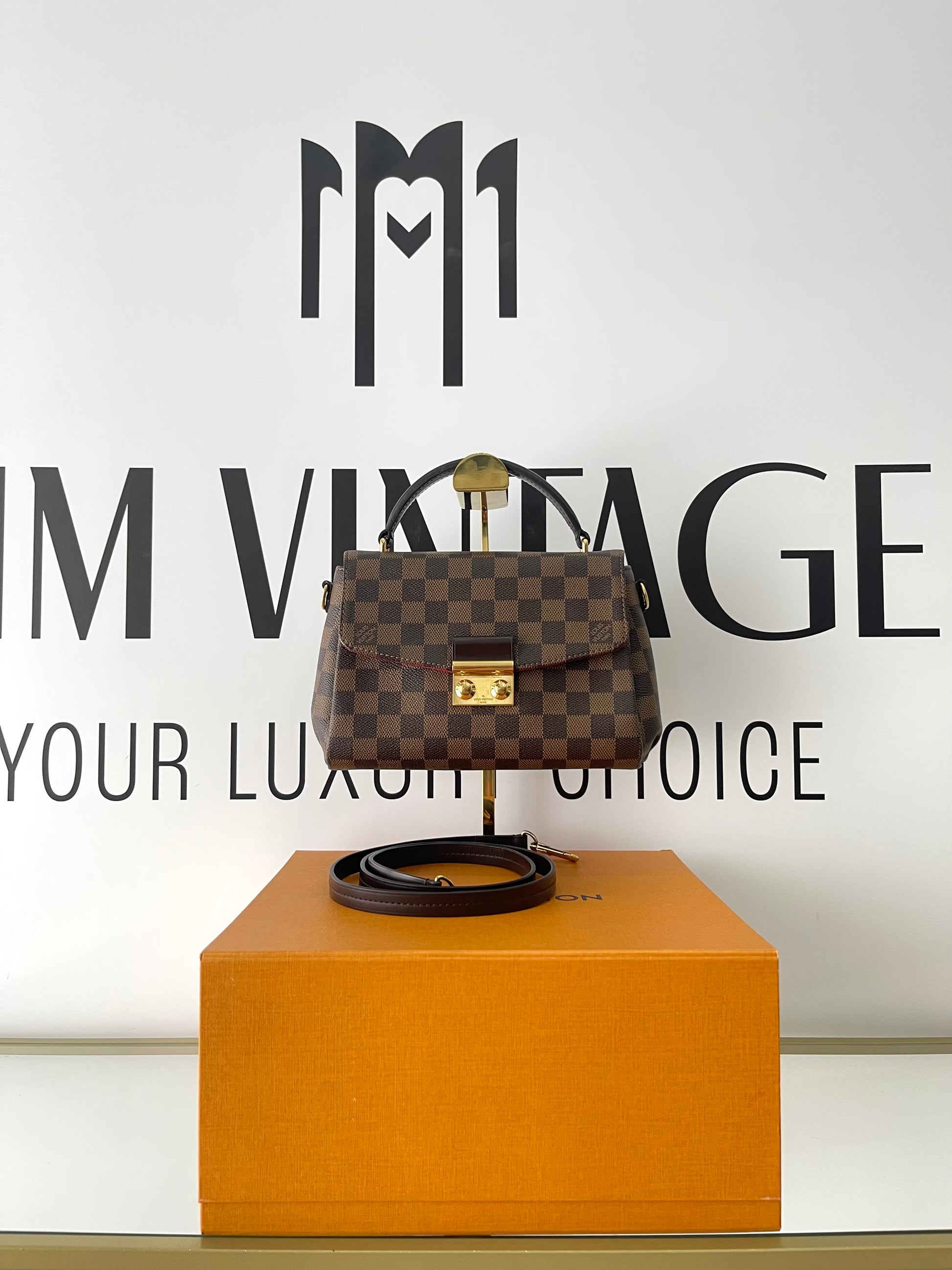 Borsa Croisette Damier Ebène Louis Vuitton