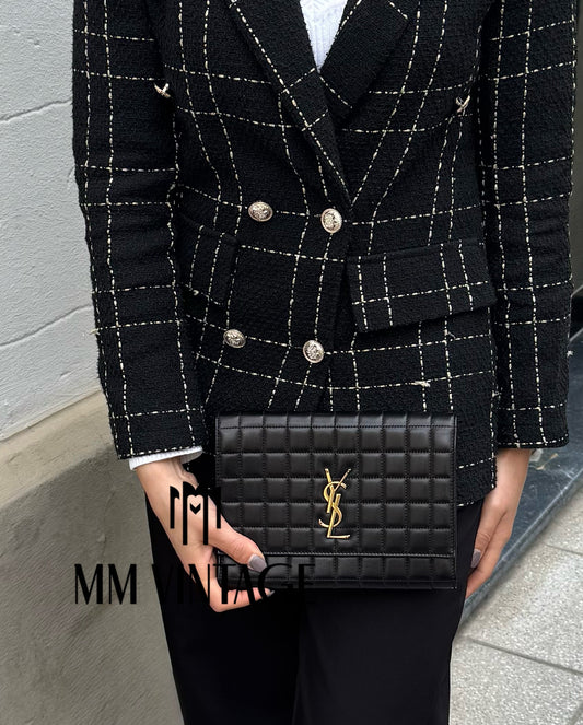 Pochette Cassandre matelassé Saint Laurent