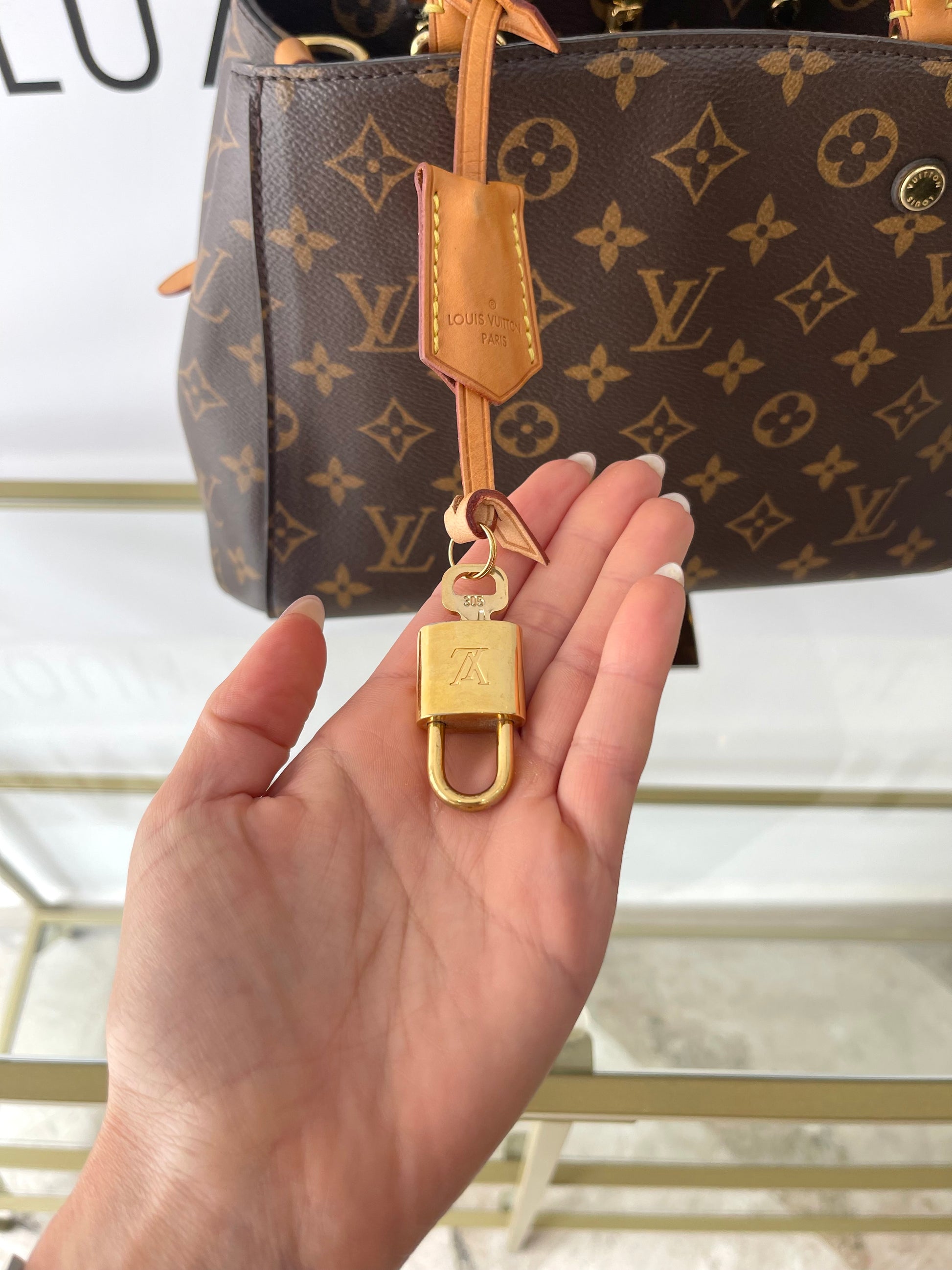 Borsa Montaigne PM Monogram Louis Vuitton