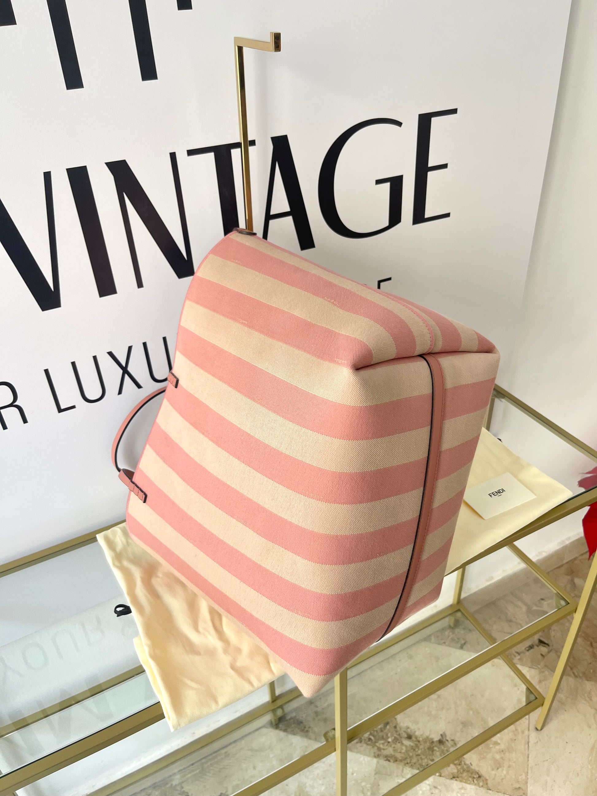 Borsa Shopping Roll Large reversibile Fendi
