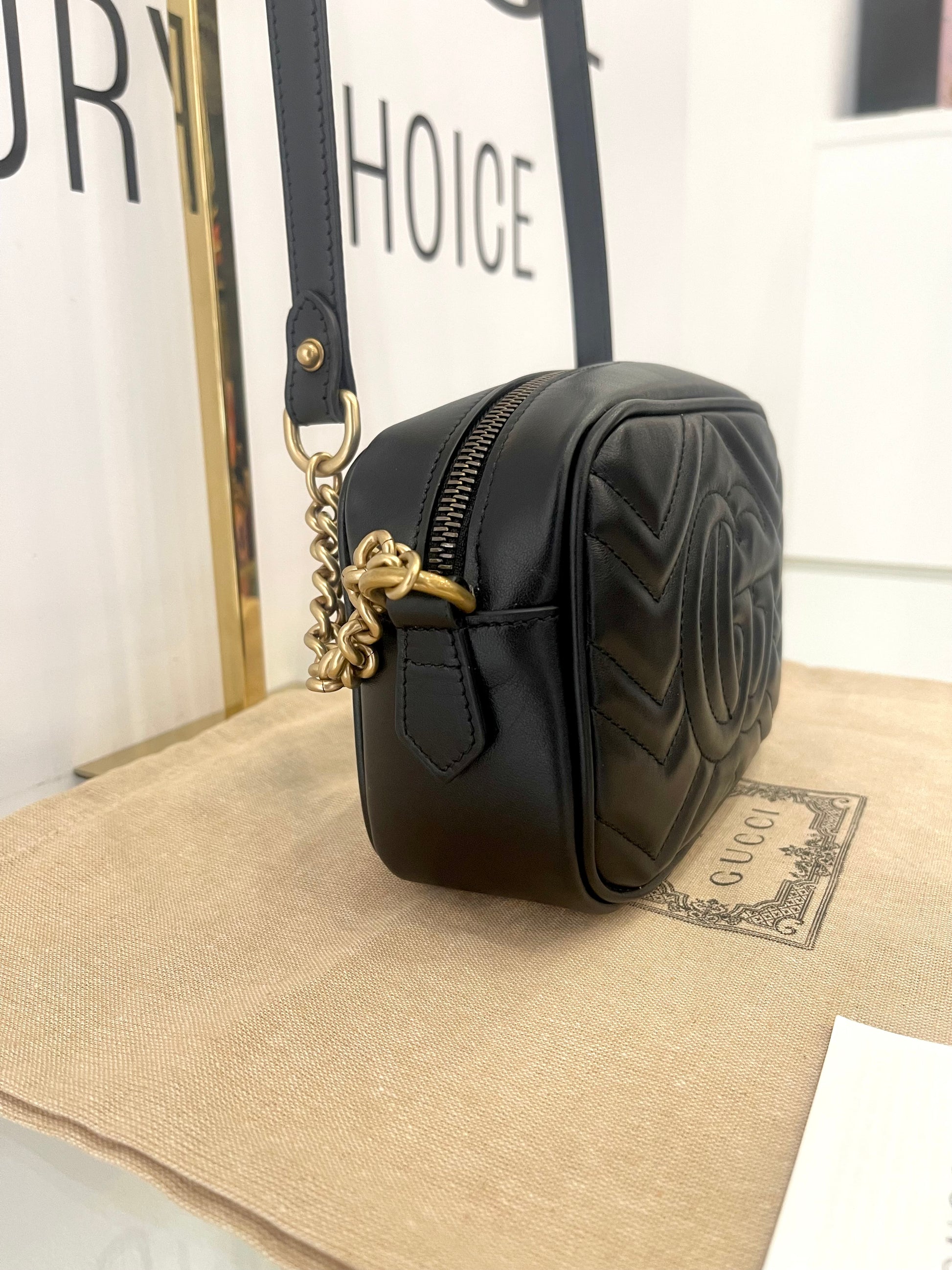 Borsa Mini Camera Bag GG Gucci