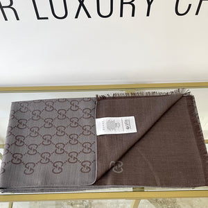 Stola GG in Lana e Seta reversibile Gucci