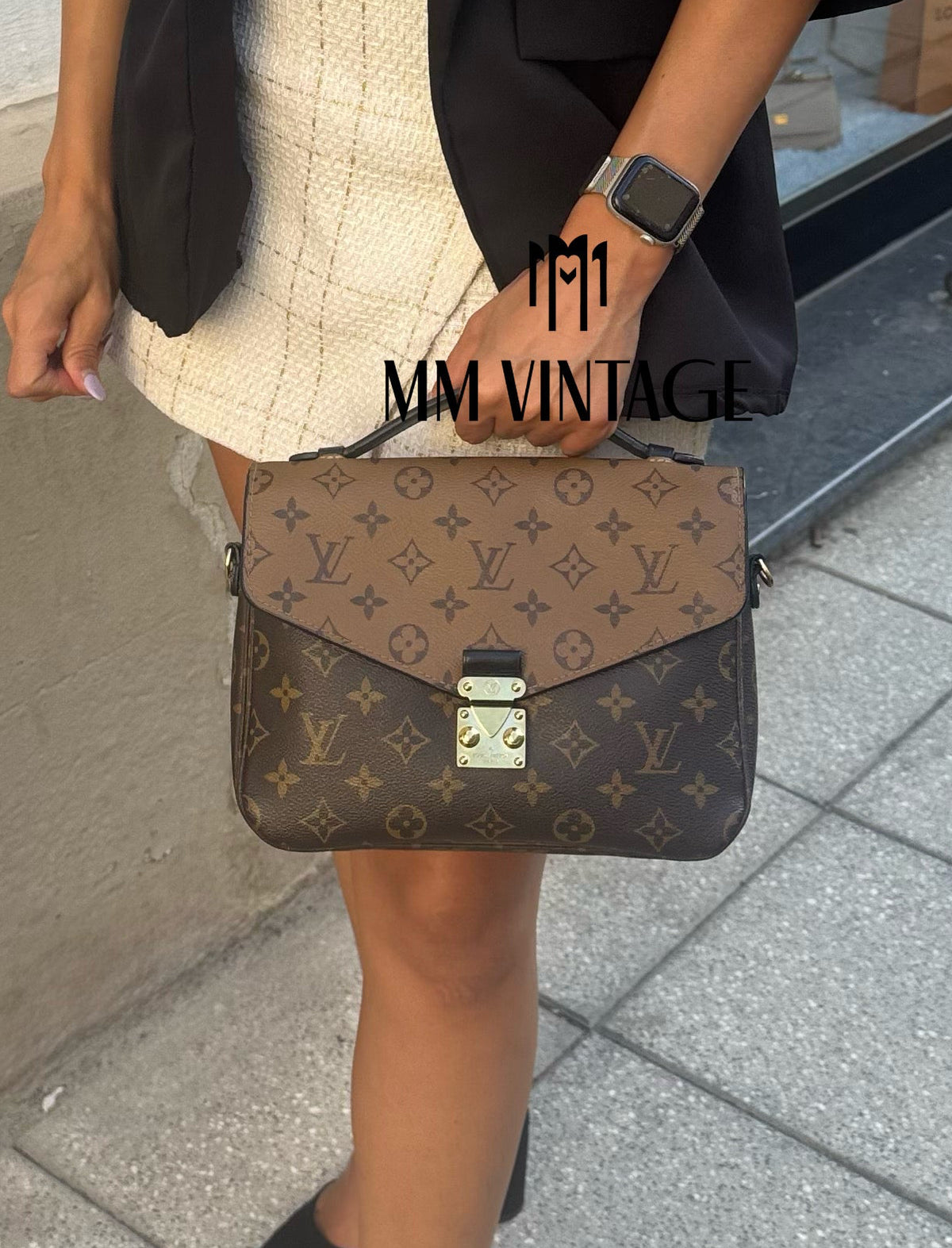 Borsa Métis Monogram Reverse Louis Vuitton