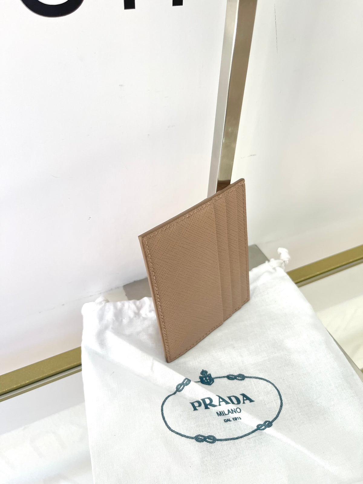 Portacarte in Saffiano Prada