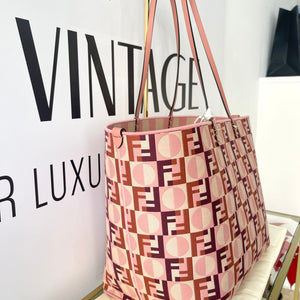 Borsa Shopping Roll Large reversibile Fendi