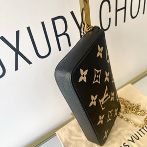 Pochette Felicie Monogram Empreinte bicolor Louis Vuitton
