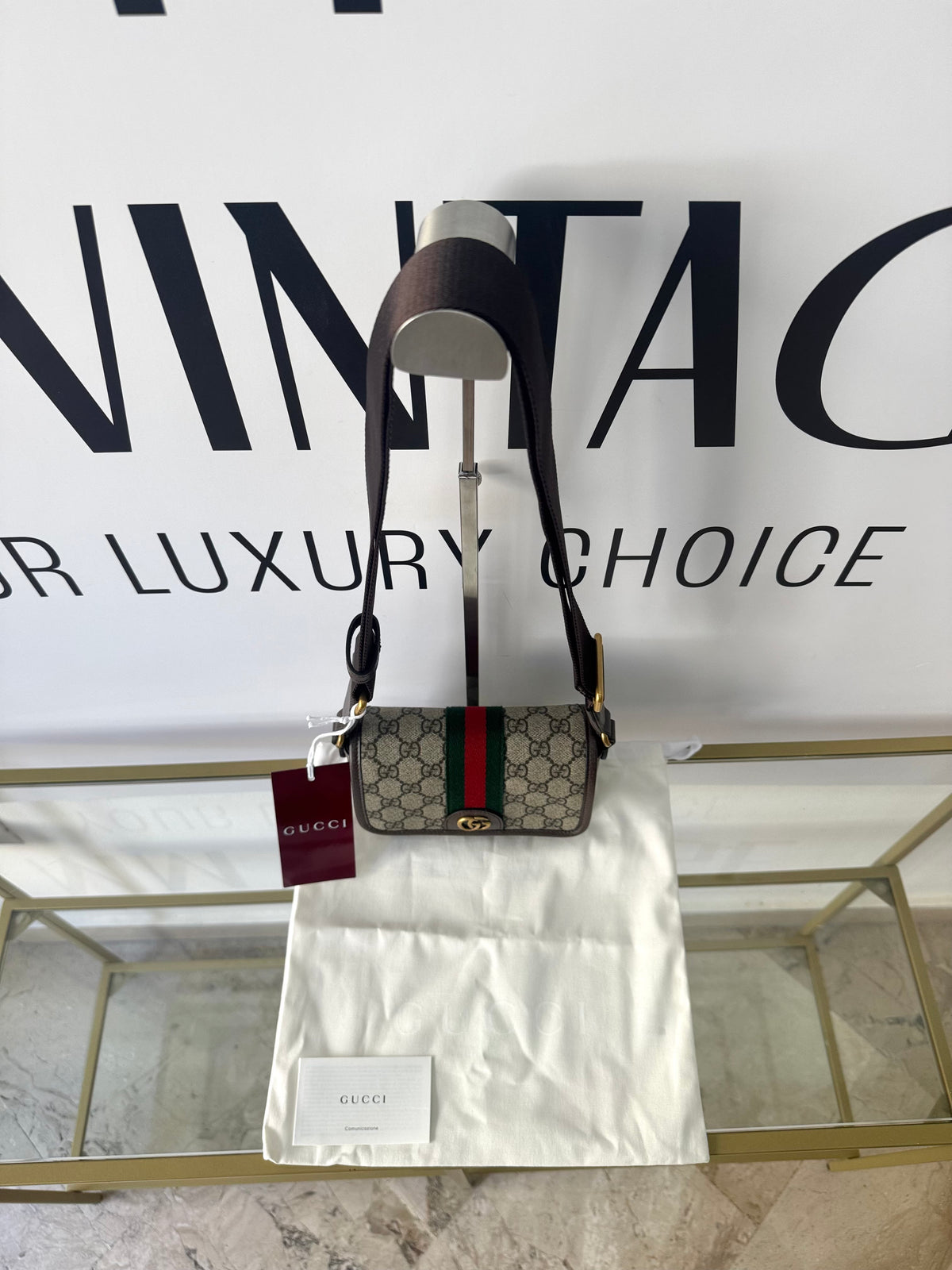 Borsa Mini Ophidia GG Supreme Gucci