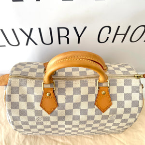 Borsa Speedy 30 Damier Azur Louis Vuitton
