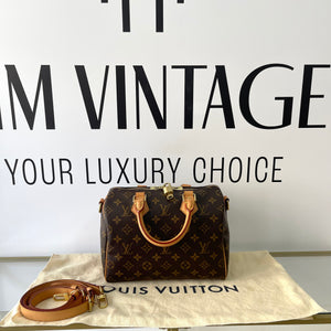 Borsa Speedy Bandoulière 25 Monogram Louis Vuitton
