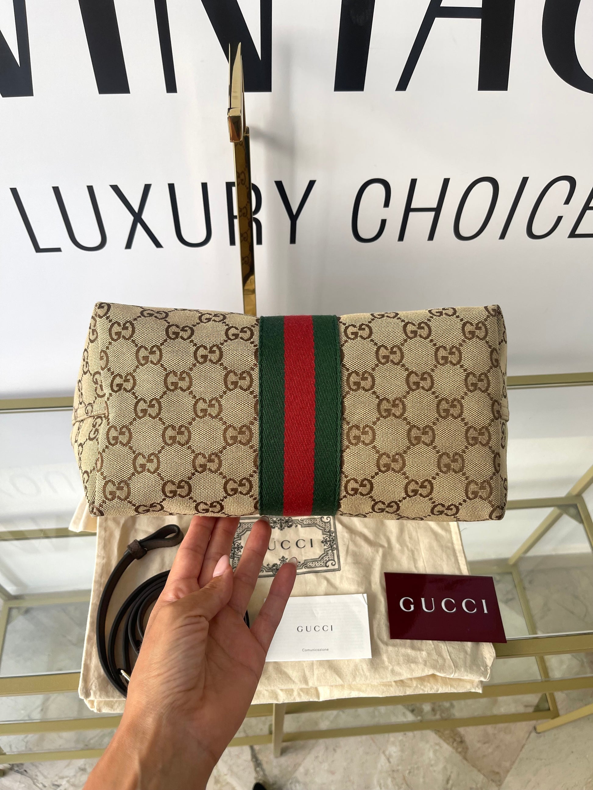 Borsa Shopping Giglio Gucci
