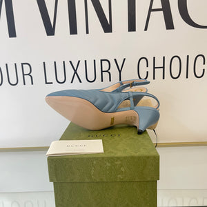 Décolletté Charlotte Chevron Matelassè GG Gucci