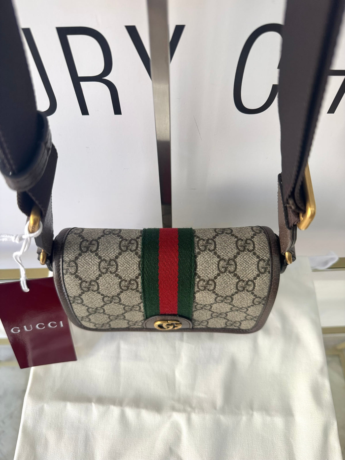Borsa Mini Ophidia GG Supreme Gucci