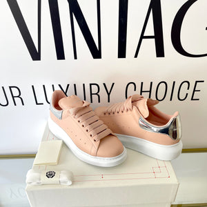Sneaker Alexander McQueen clay/silver 38