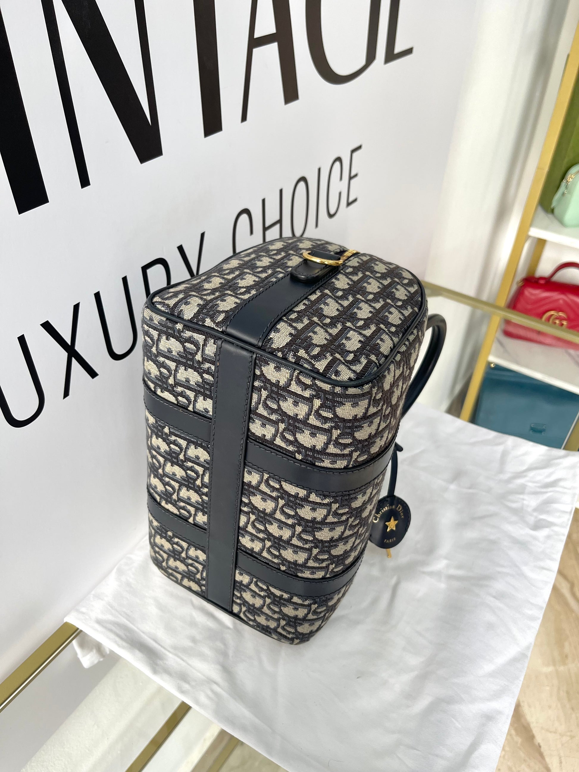 Borsa Dior Grove Jacquard Oblique Christian Dior