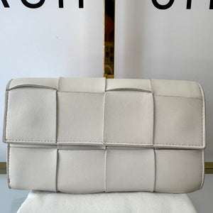 Portafoglio Cassette bianco Bottega Veneta