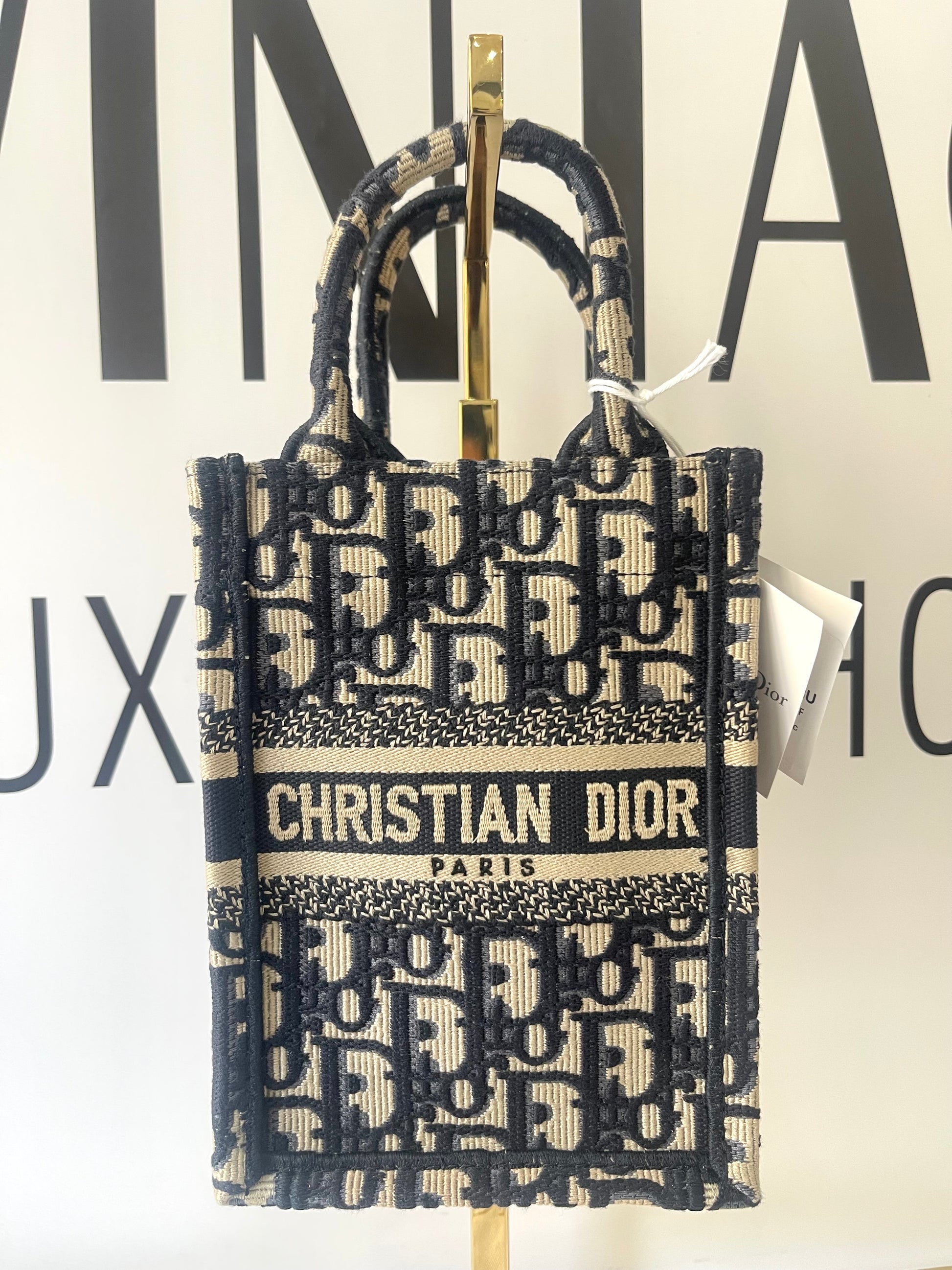 Borsa Dior Book Tote Mini Christian Dior