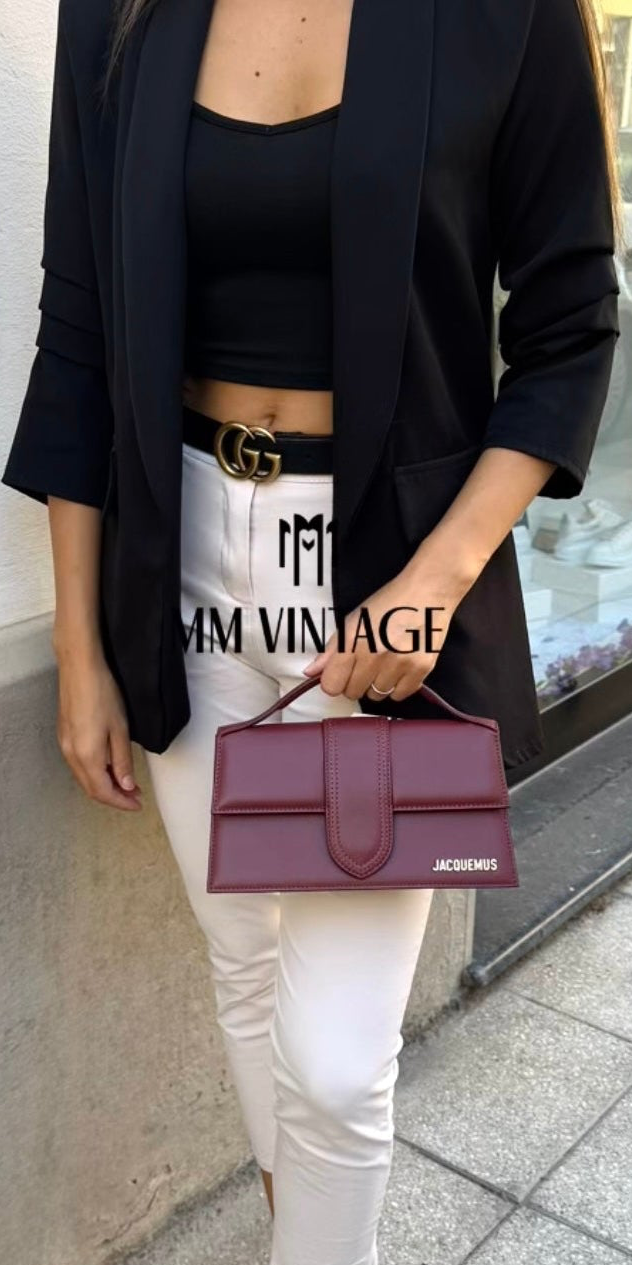 Borsa Le Grand Bambino Bordeaux Jacquemus