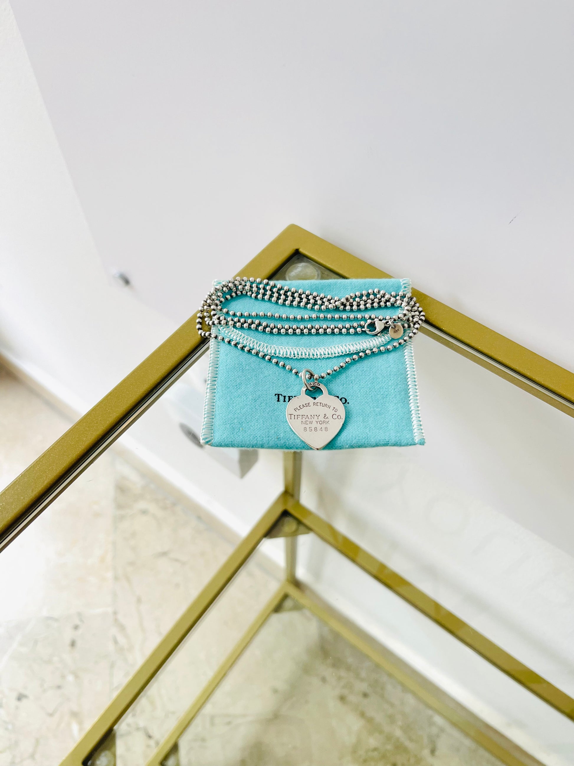 Collana a pallini Cuore L Tiffany