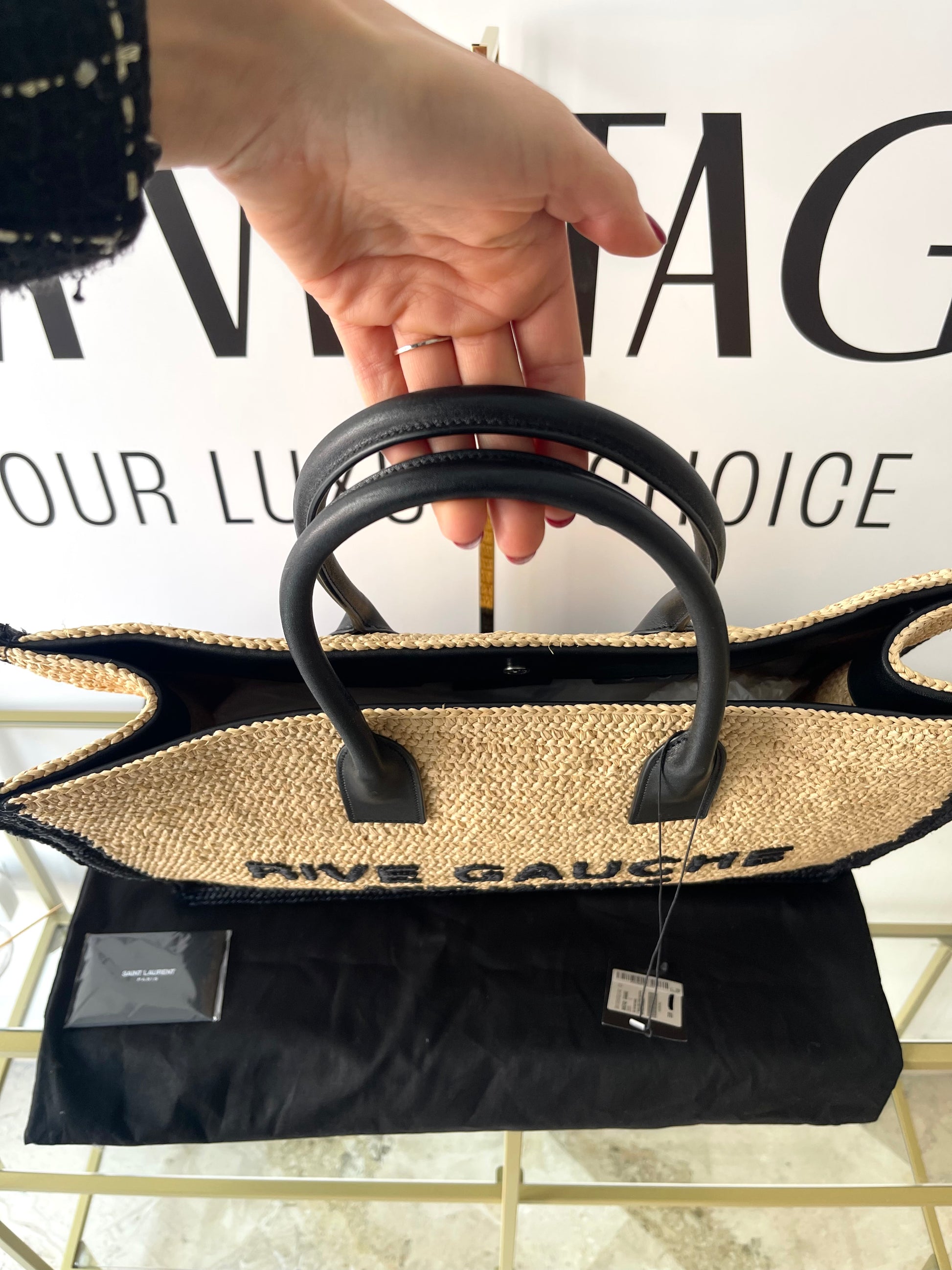 Borsa Tote Rive Gauche Saint Laurent