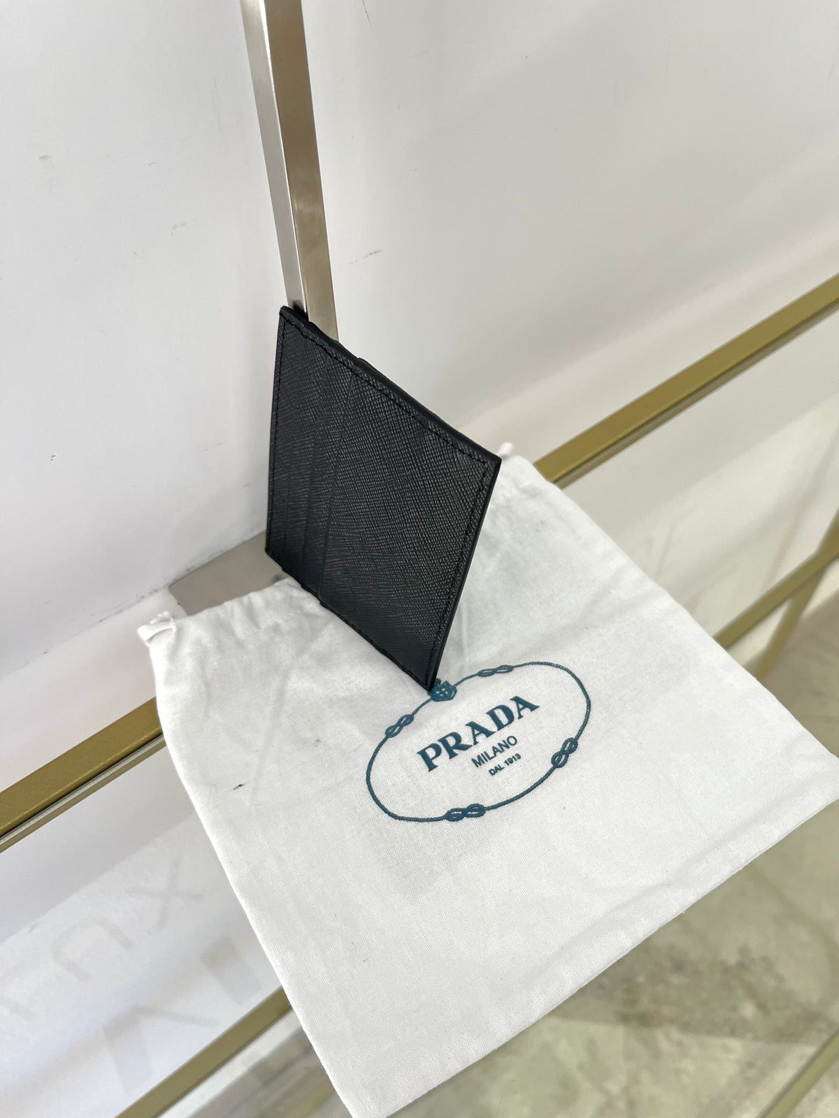 Portacarte in Saffiano Prada
