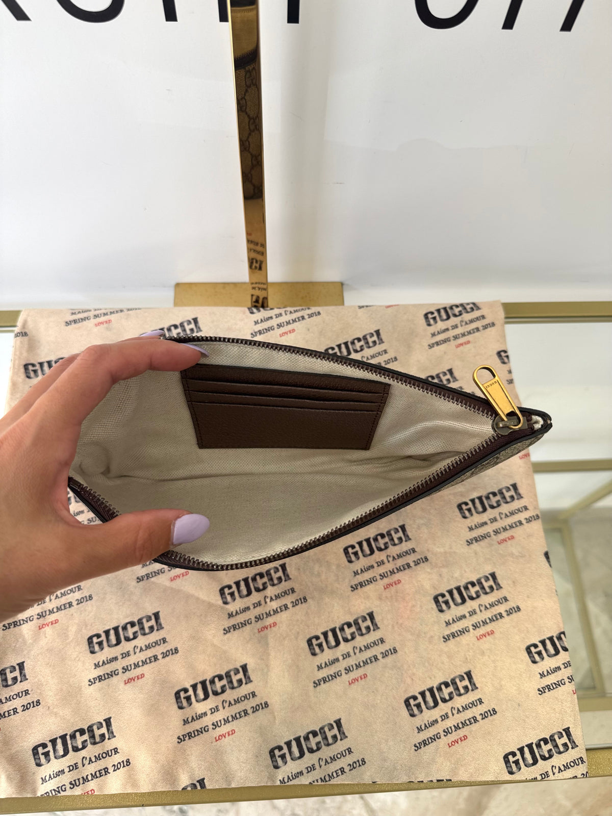 Borsa Ophidia Messenger GG Supreme Gucci