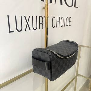 Toiletry Bag Damier Graphite Louis Vuitton