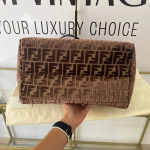 Borsa Zucca Roll reversibile Large Fendi