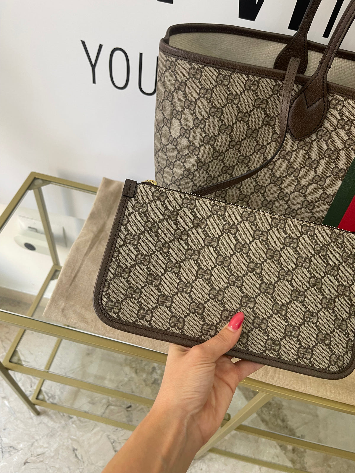 Borsa Shopping Ophidia GG Supreme Gucci