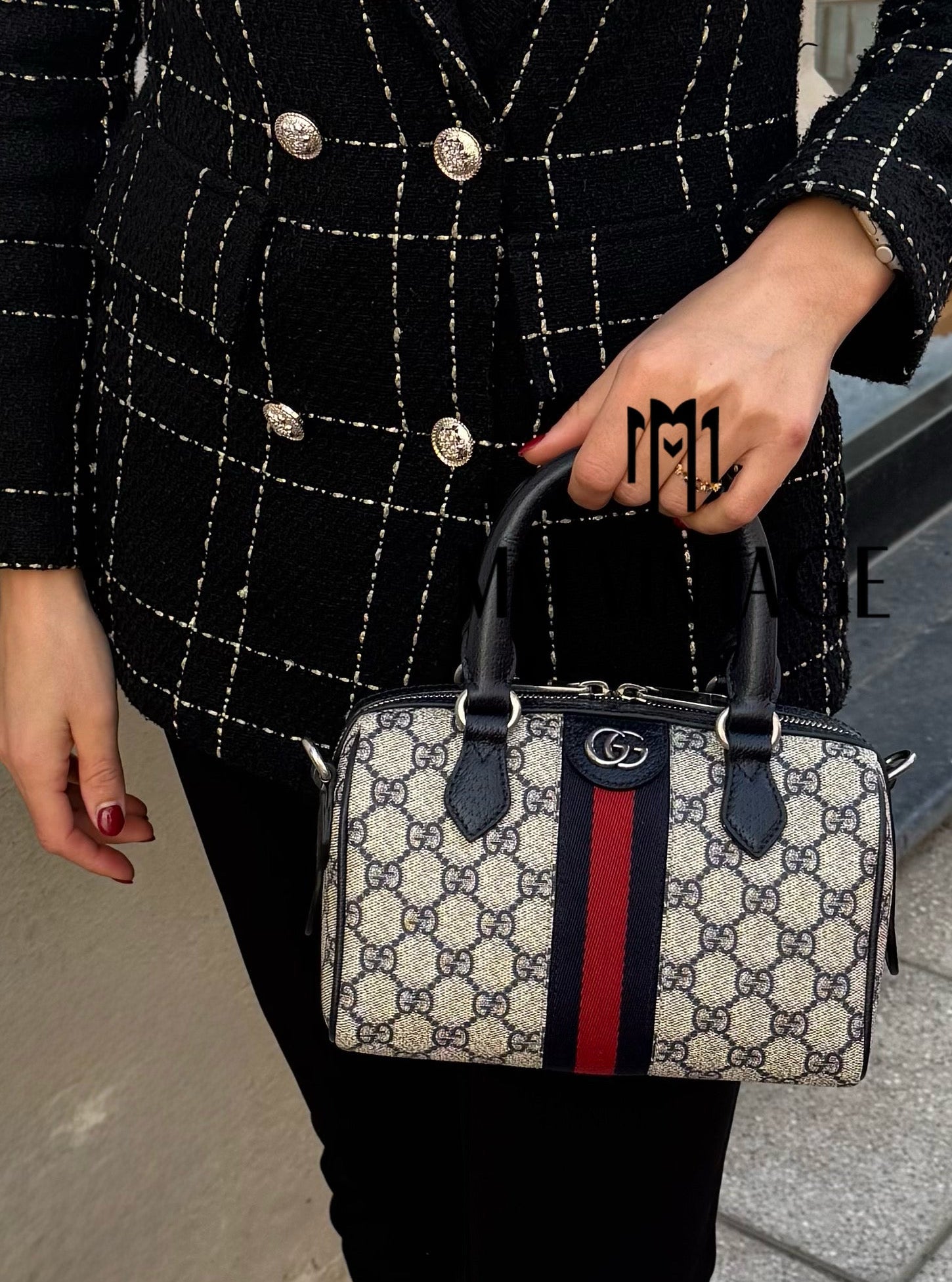 Bauletto Ophidia GG Supreme Gucci