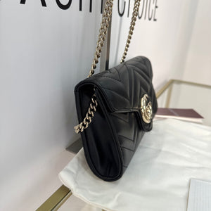 Wallet On Chain Marmont GG hw oro Gucci