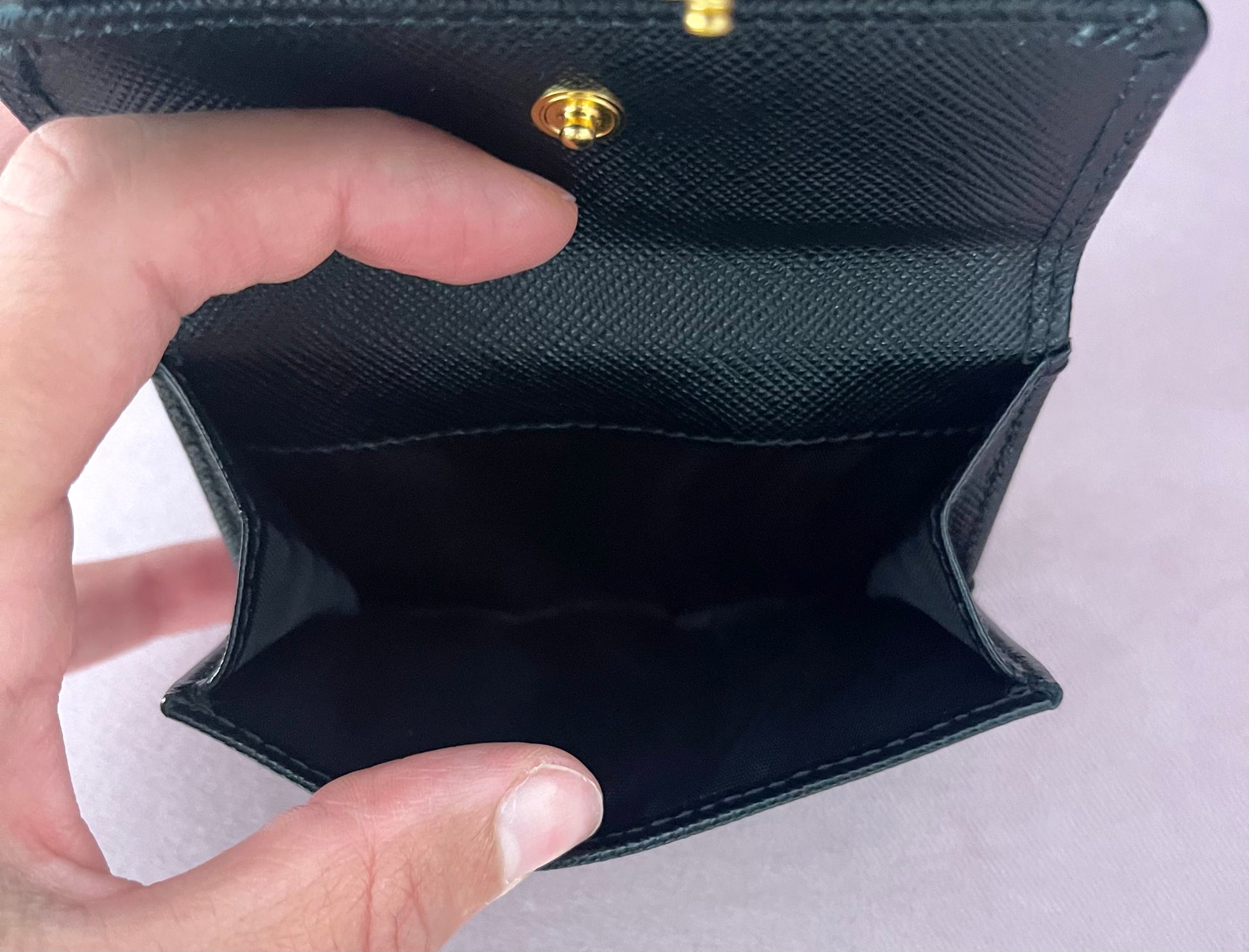 Portafoglio in Saffiano Prada