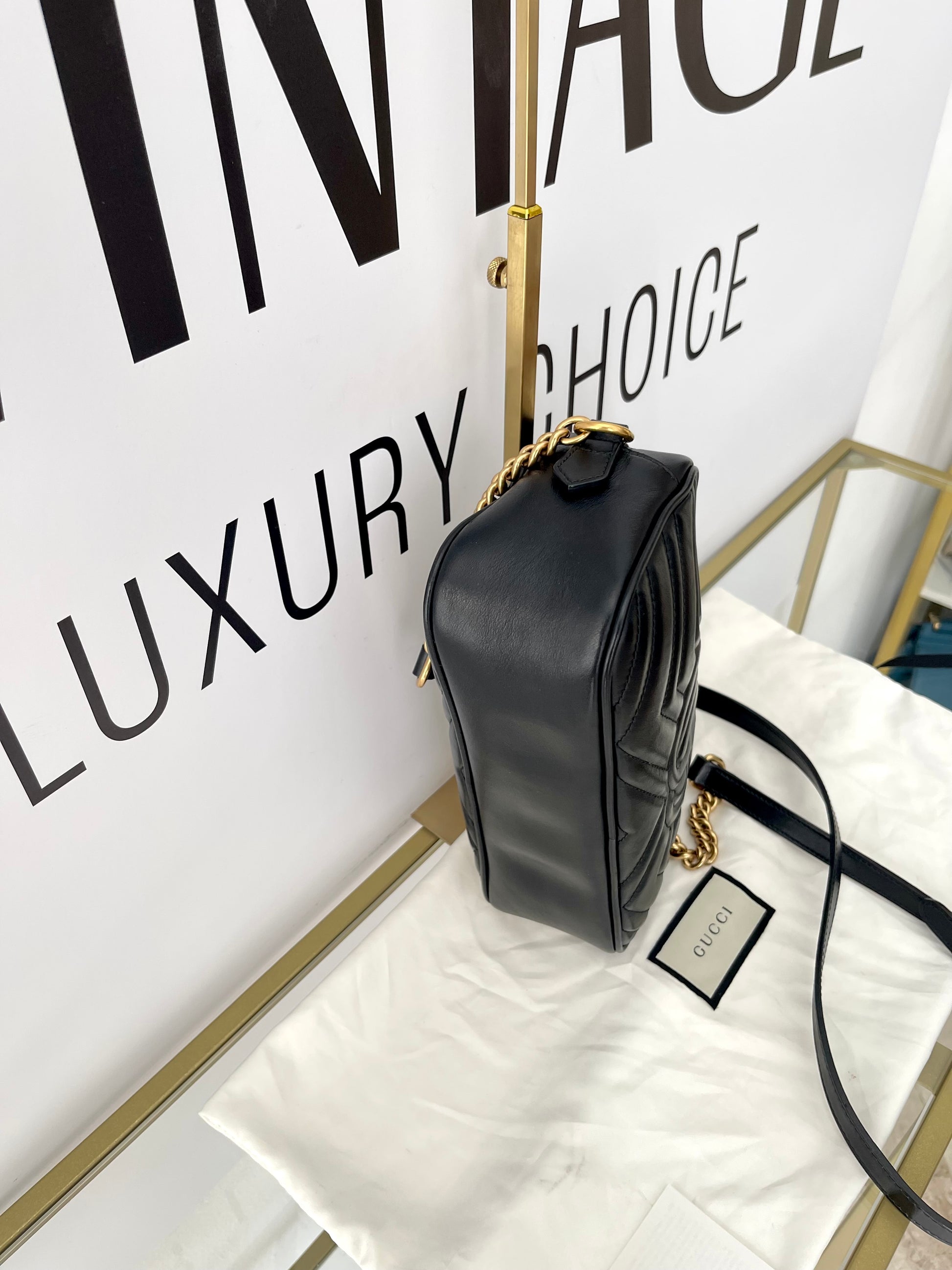 Borsa Camera Bag GG Marmont Matelassé Gucci