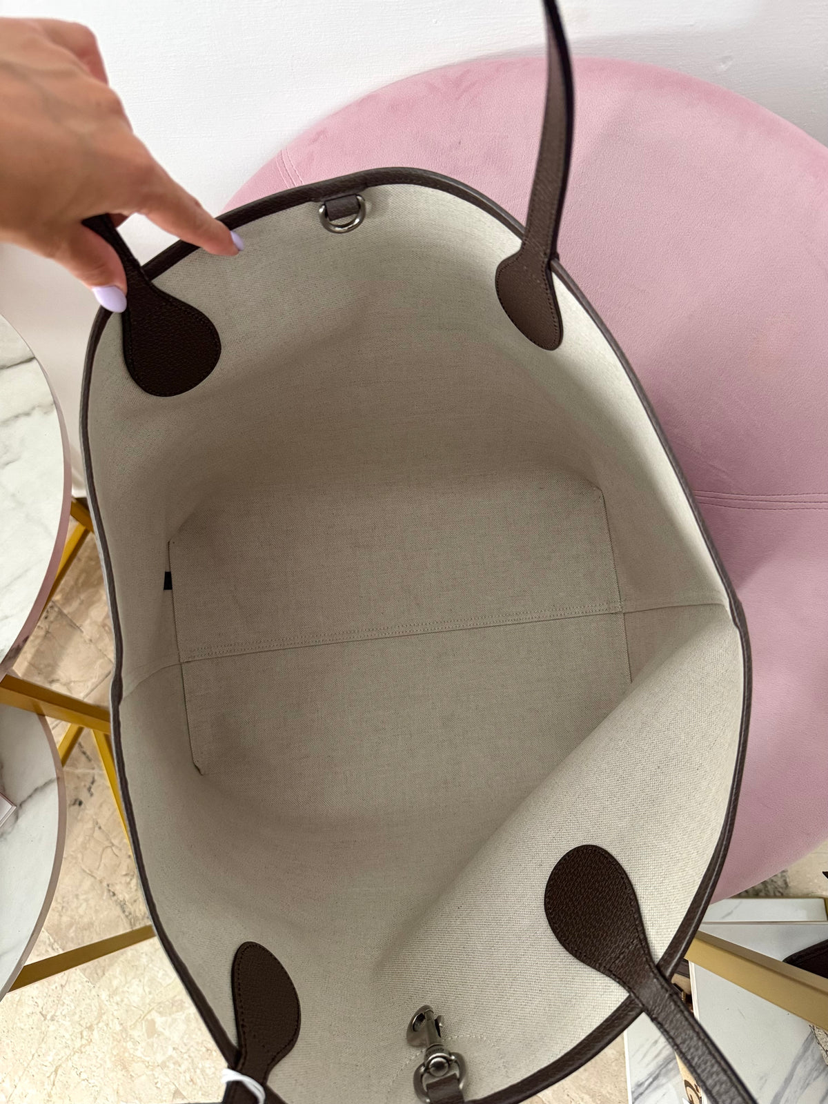 Borsa Shopping Camouflage GG Supreme Gucci