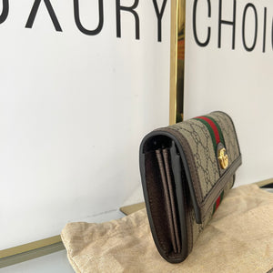 Portafoglio Continental Ophidia GG Gucci