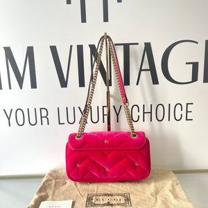 Borsa Marmont 26 Velvet GG Torchon Gucci