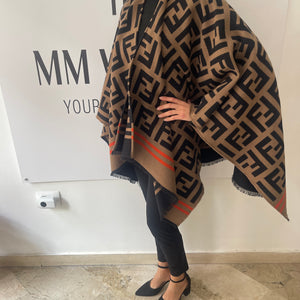 Poncho FF Fendi