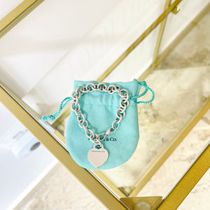 Bracciale a maglie Cuore M Tiffany