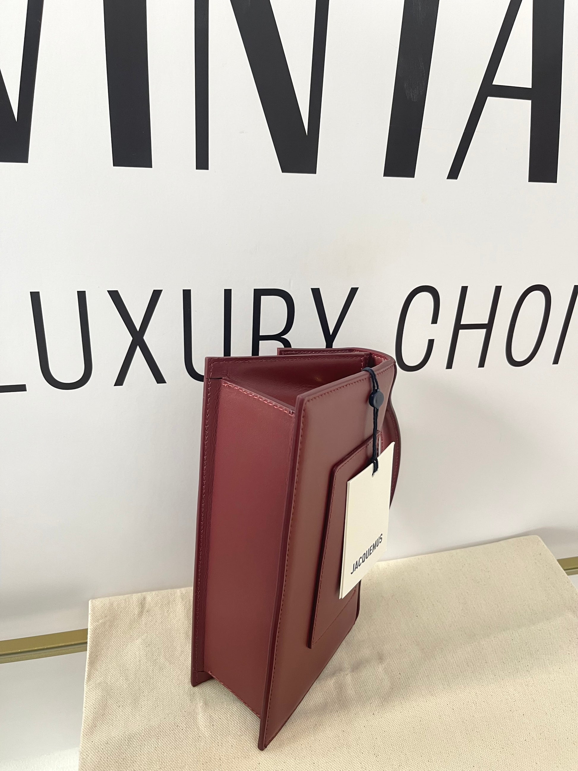 Borsa Le Grand Bambino Bordeaux Jacquemus